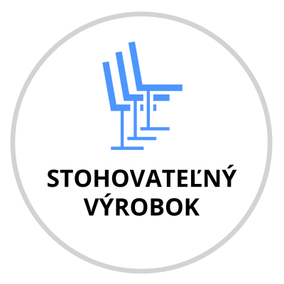 Stohovateľný výrobok